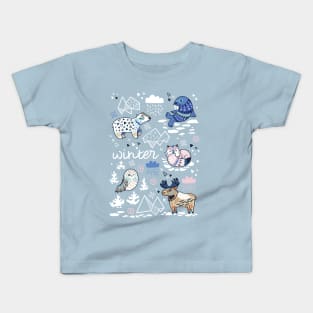 Polar animals Kids T-Shirt